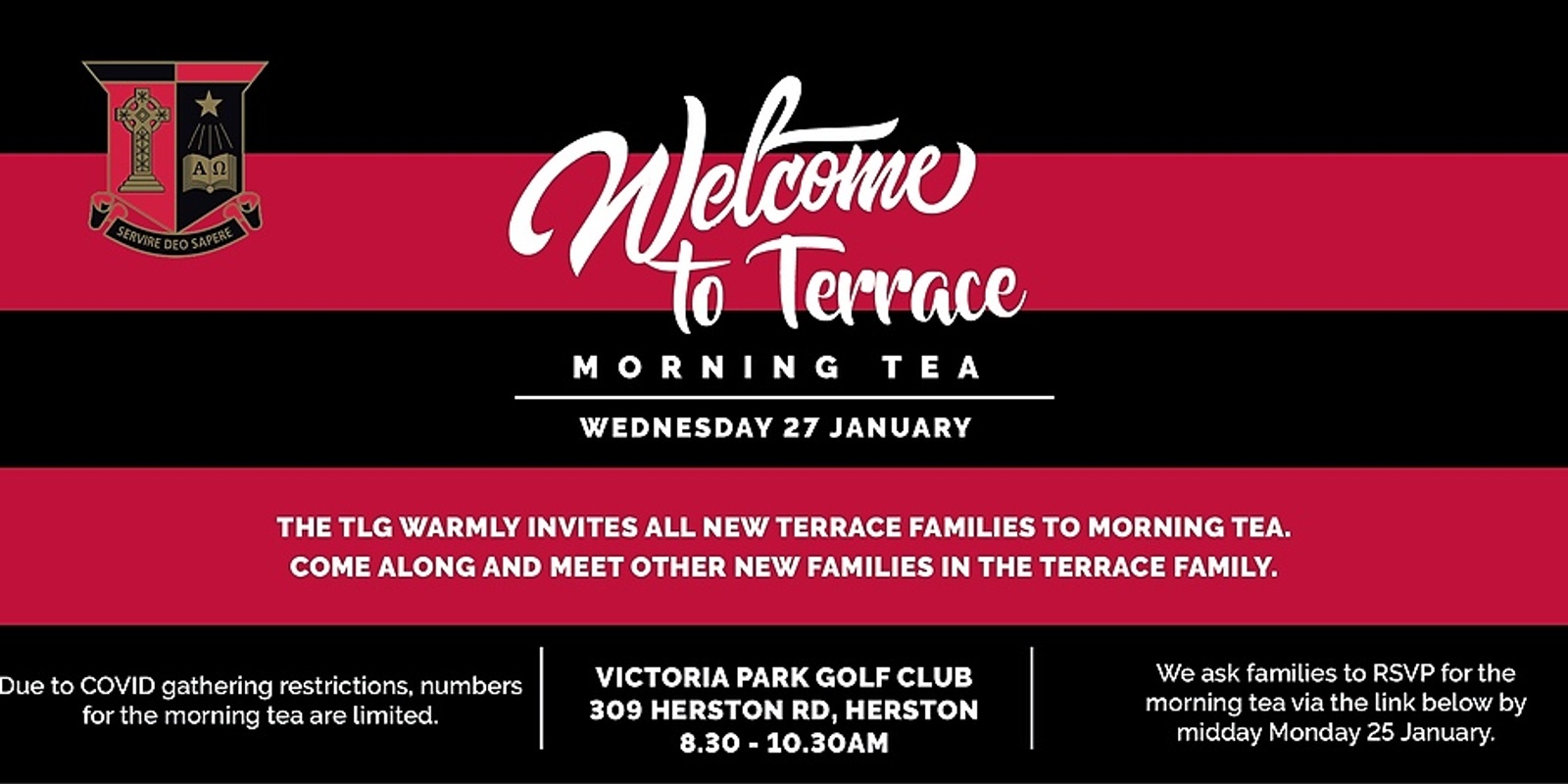 Banner image for Welcome to Terrace Morning Tea