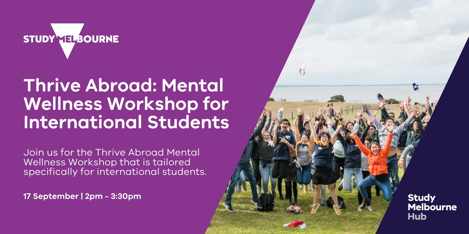 Banner image for Thrive Abroad: Mental Wellness Workshop for International Students