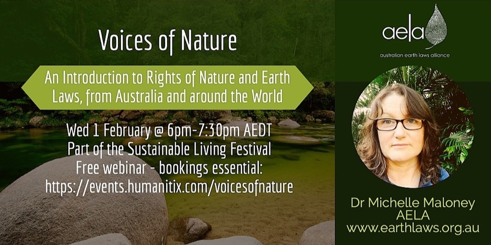 Banner image for Voices of Nature - 1 February