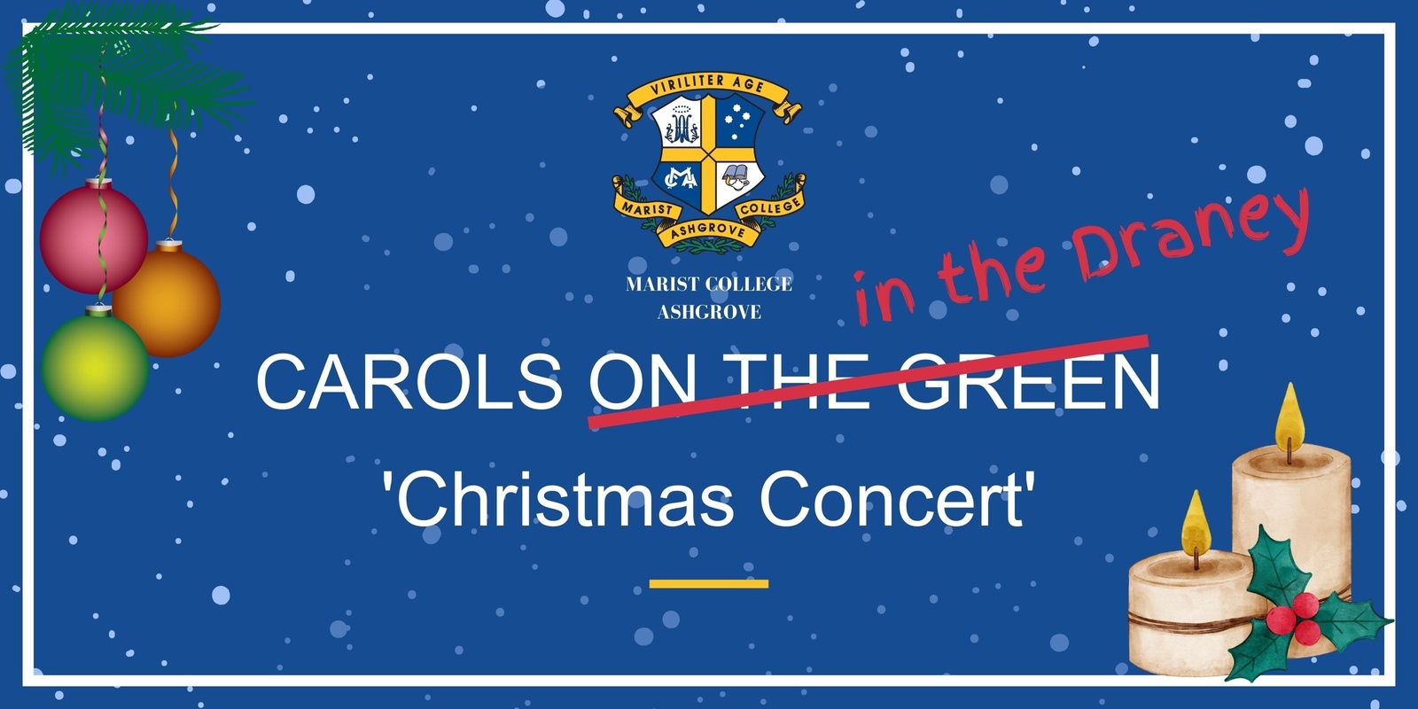 Banner image for Carols in the Draney - Christmas Concert 2024