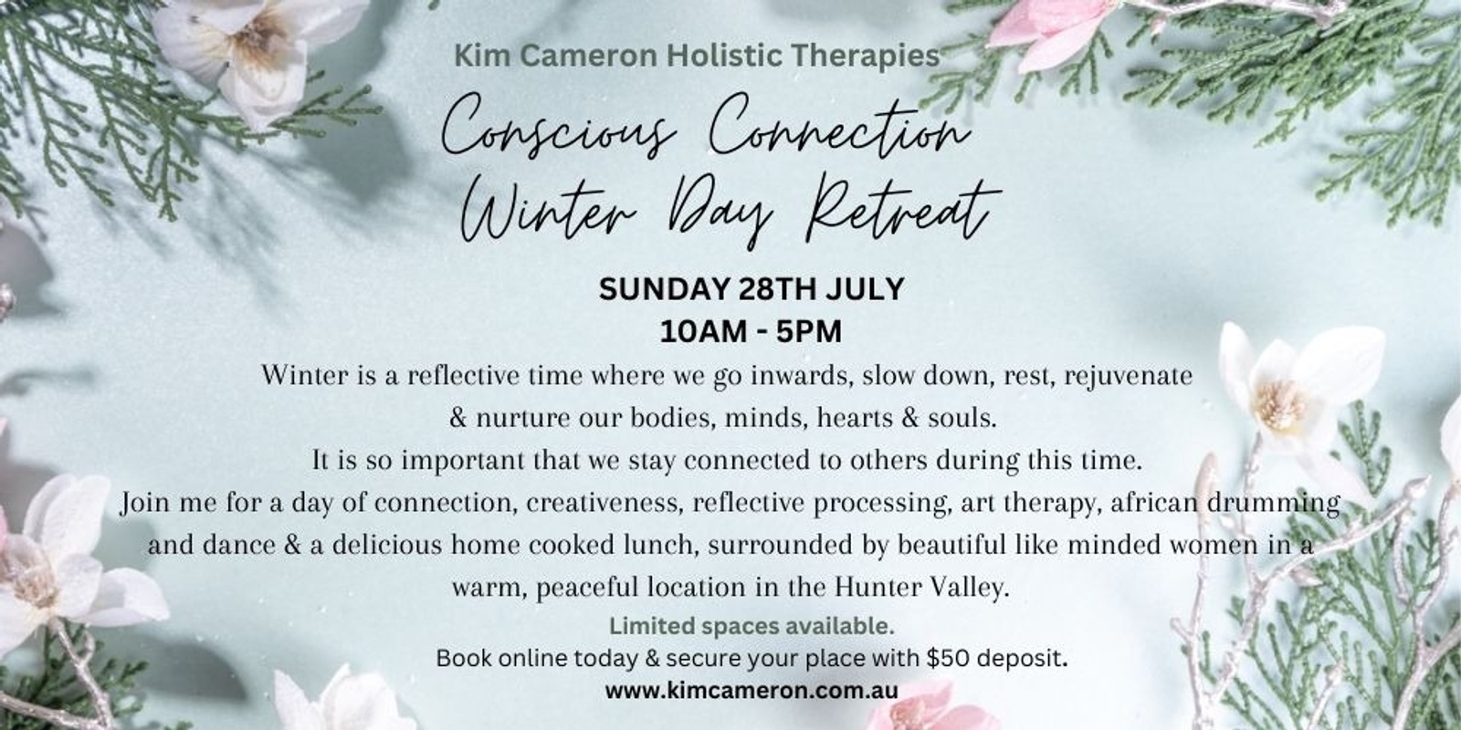 Banner image for Conscious Connection Winter Women's Day Retreat