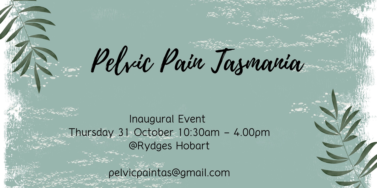 Banner image for Pelvic Pain Tasmania - Inaugural Event