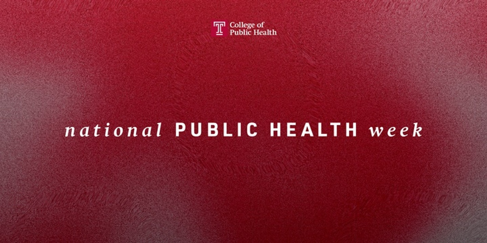 2024 National Public Health Week's banner