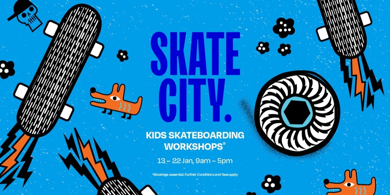 Banner image for Skate City - Skateboarding Workshops