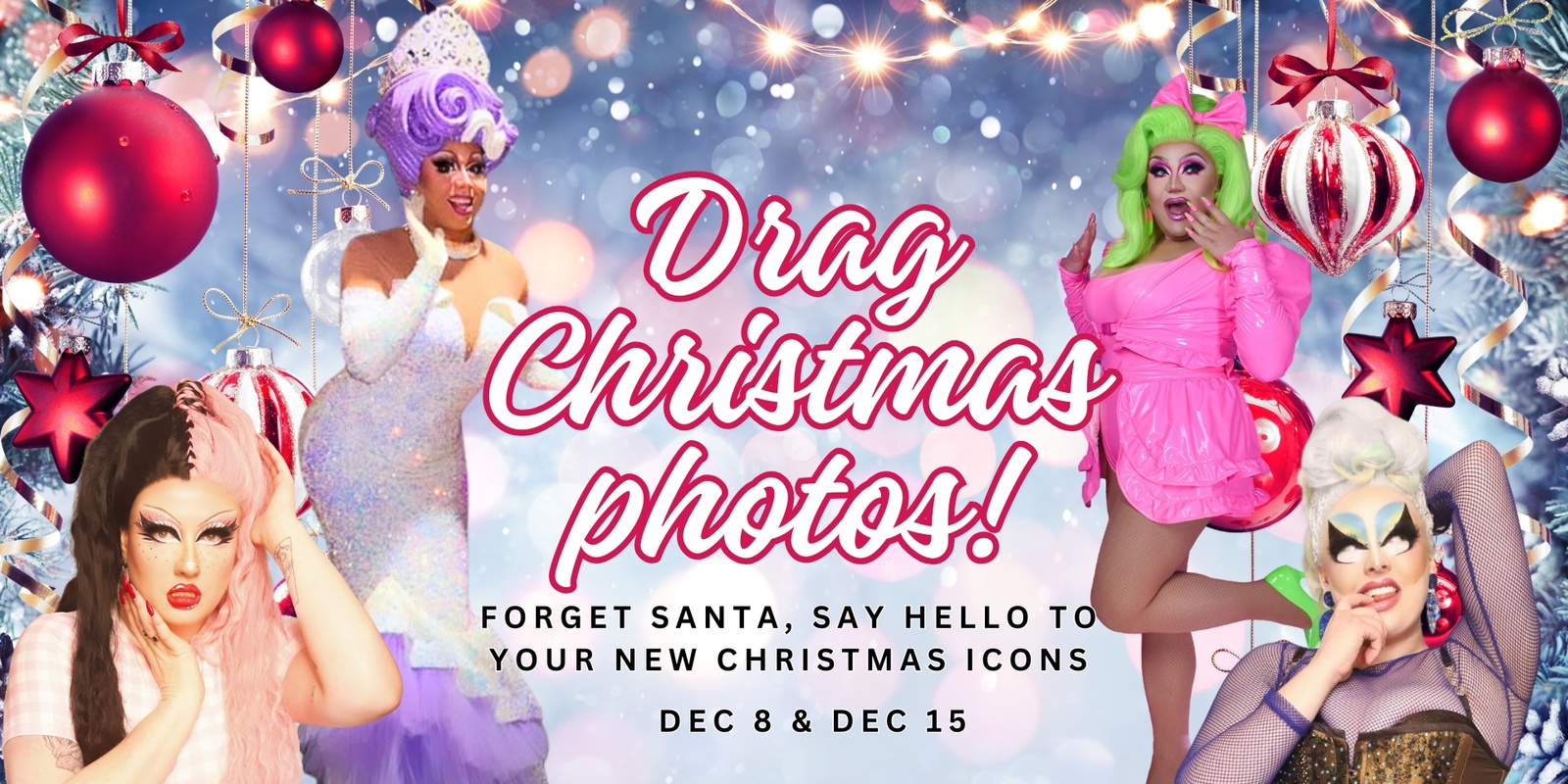 Banner image for 2024 Drag Christmas Photos