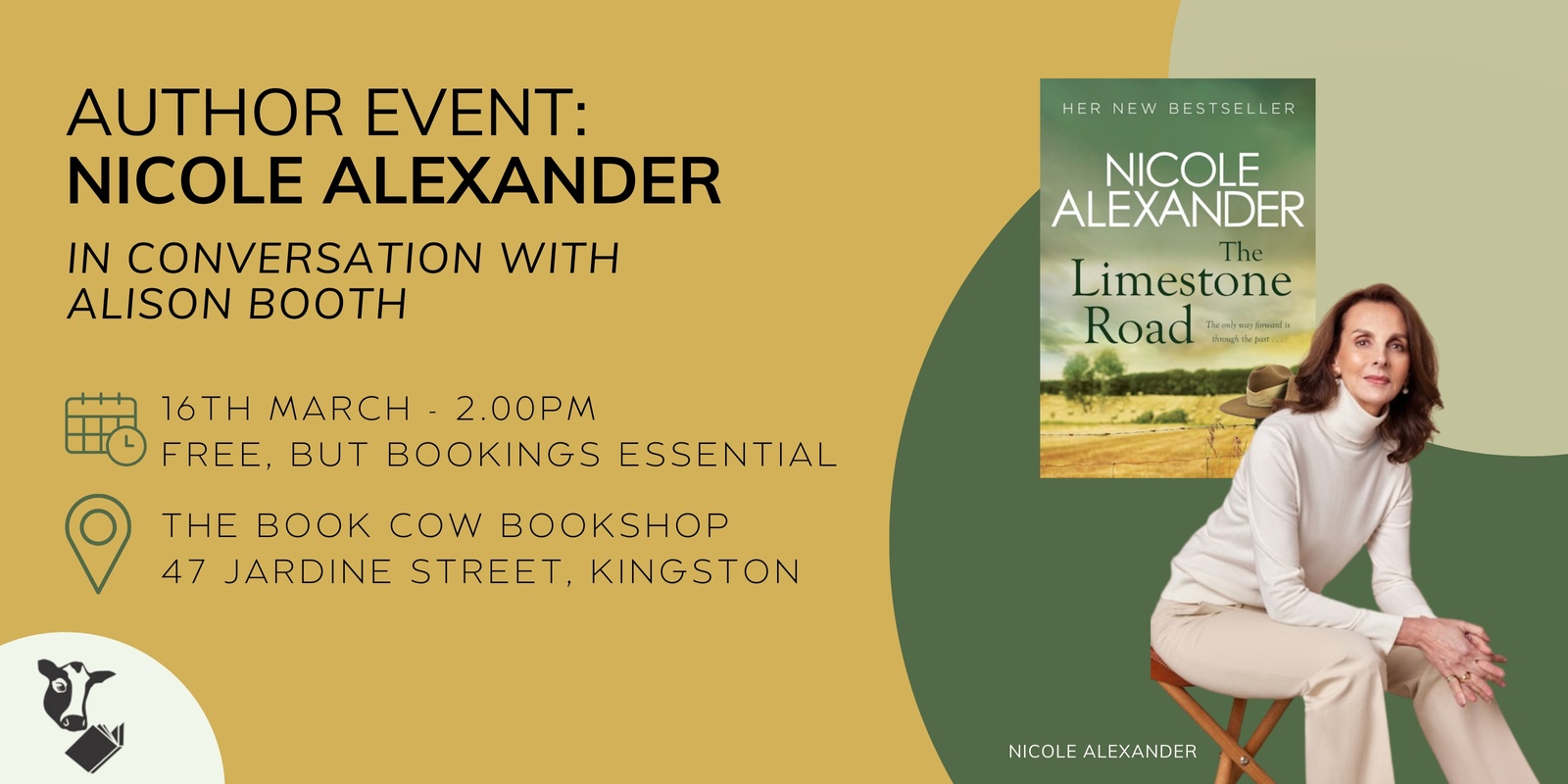 Banner image for Author Event: Nicole Alexander in conversation with Alison Booth