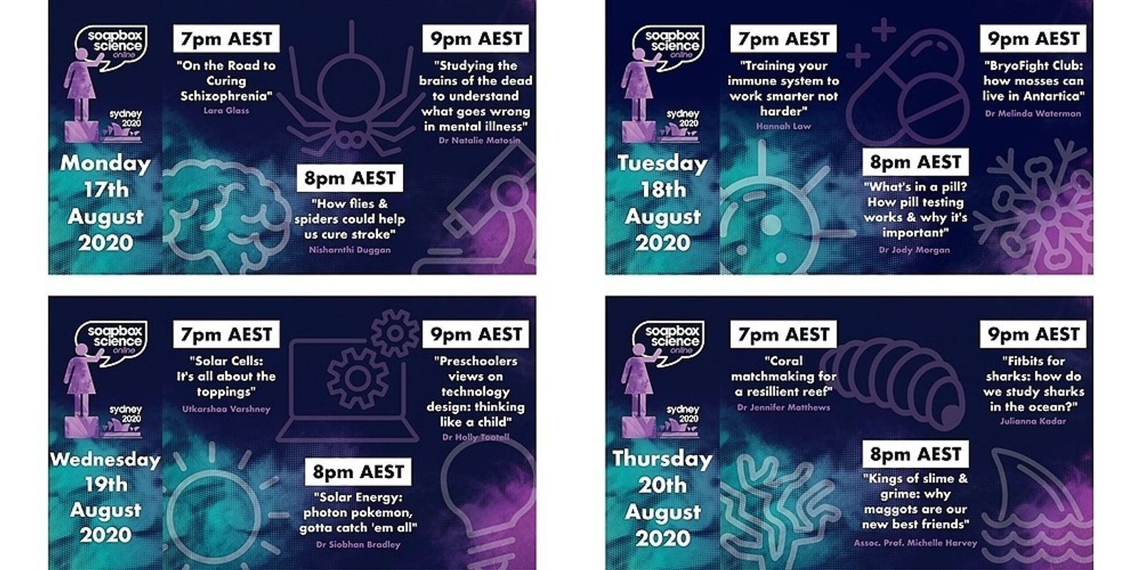 Banner image for Soapbox Science Sydney Online
