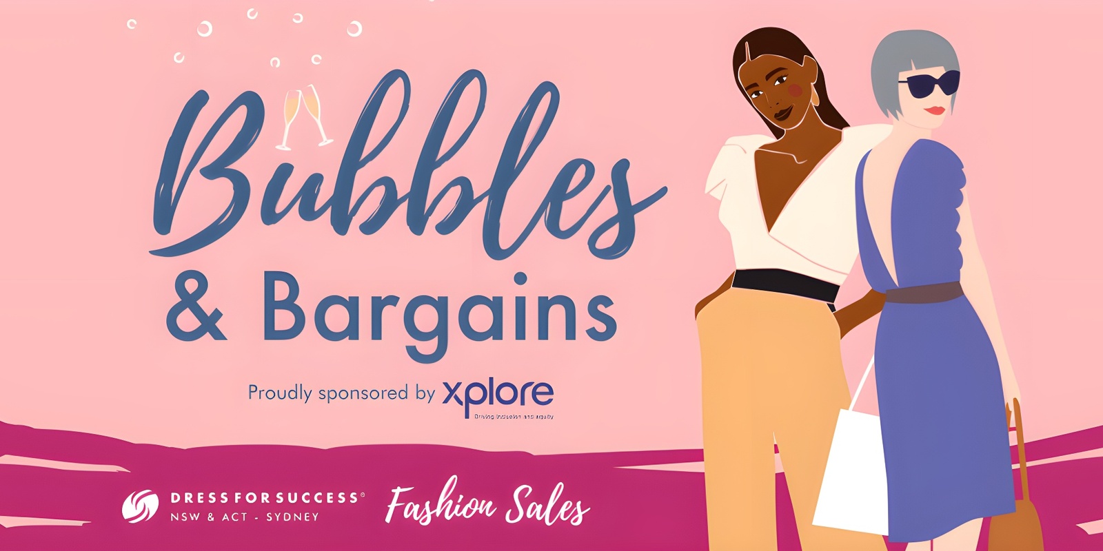 Banner image for Bubbles & Bargains November 2024