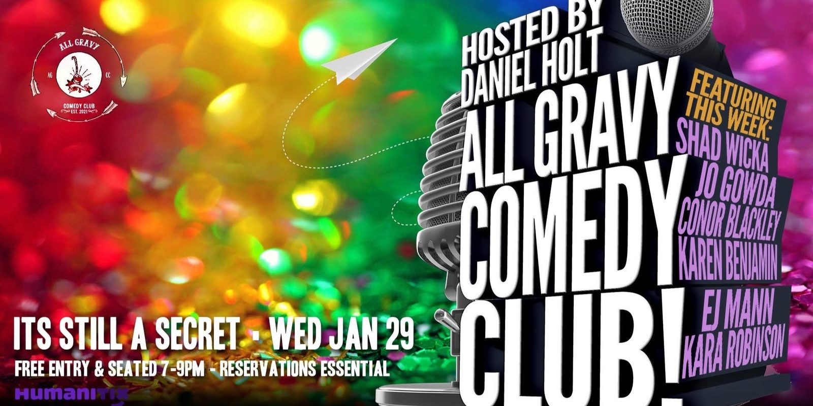 Banner image for All Gravy Comedy Club