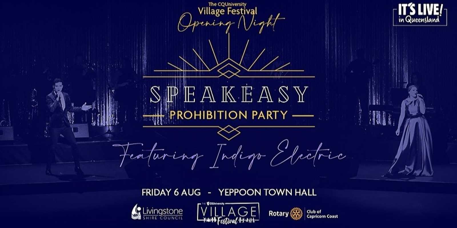 Village Festival Speak Easy Prohibition Party