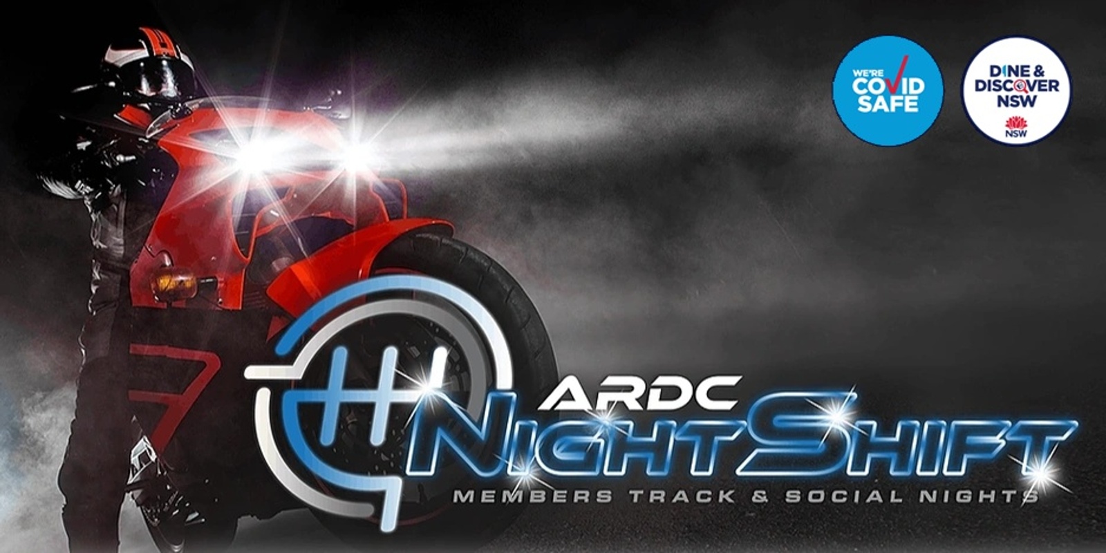 Banner image for NIGHTSHIFT for BIKES // ARDC Members Track and Social Nights - December 2023