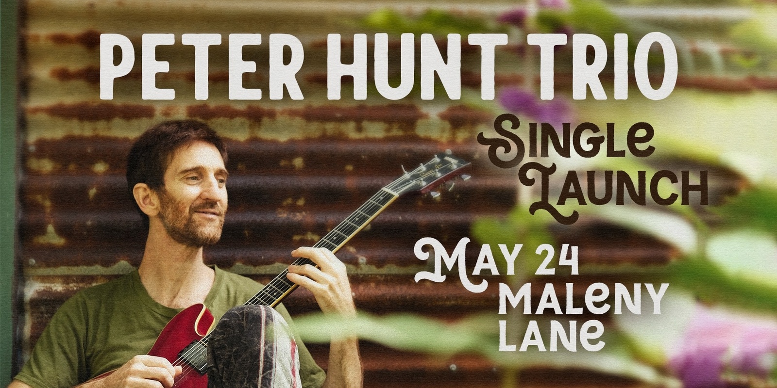 Banner image for Peter Hunt Trio at Maleny Lane