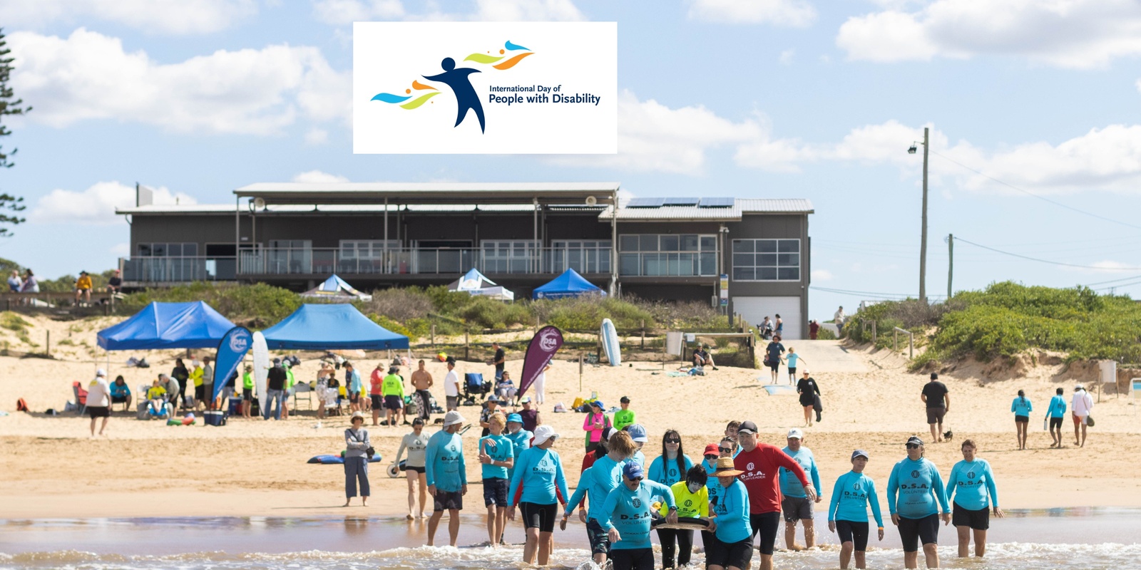 Banner image for December 7th 2024 Disabled Surfers Central Coast  Umina Beach