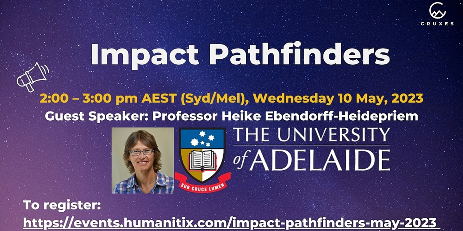 Banner image for Impact Pathfinders: Building a national community of impact-focused researchers - May 2023