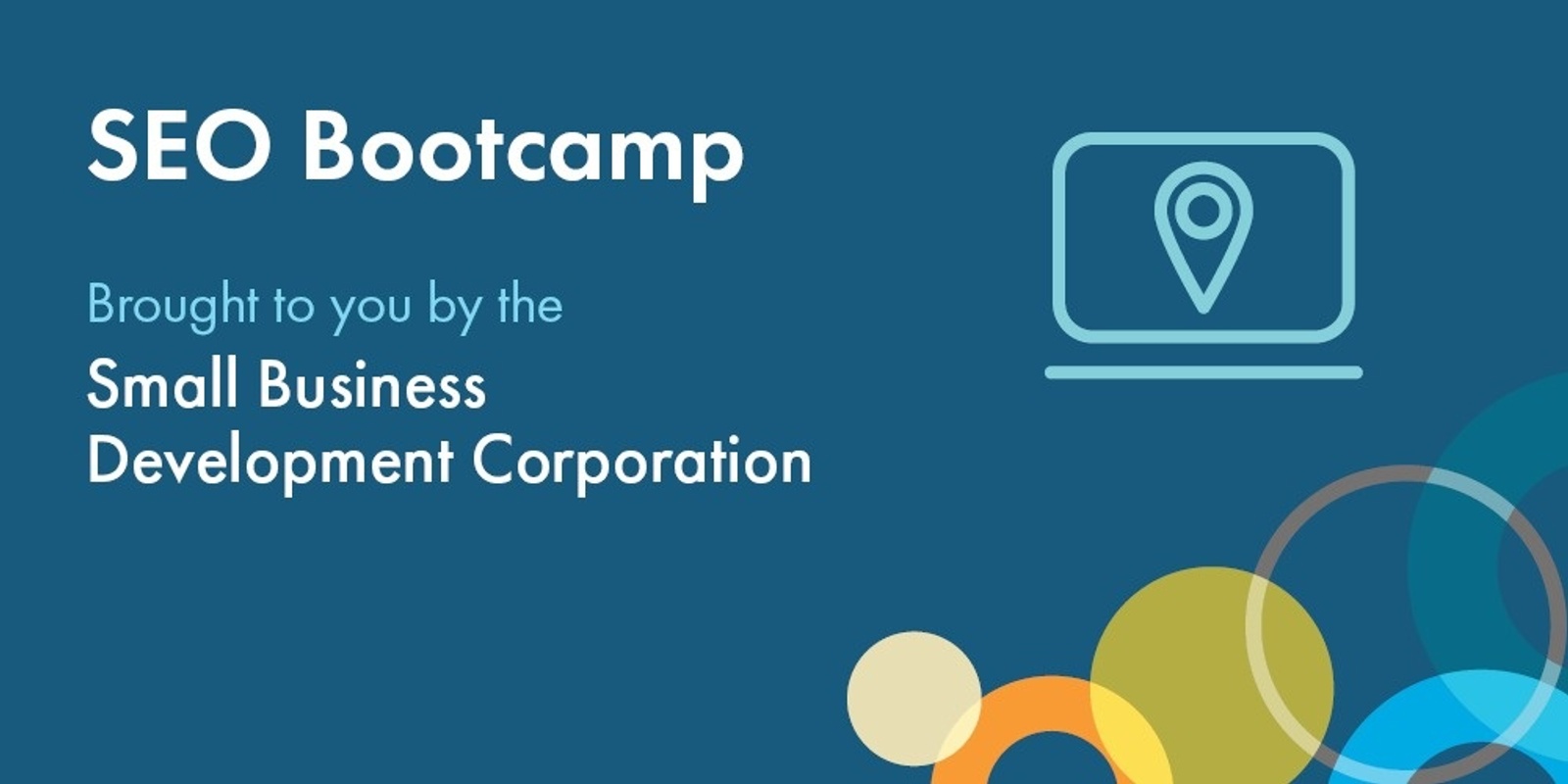 Banner image for SEO Bootcamp
