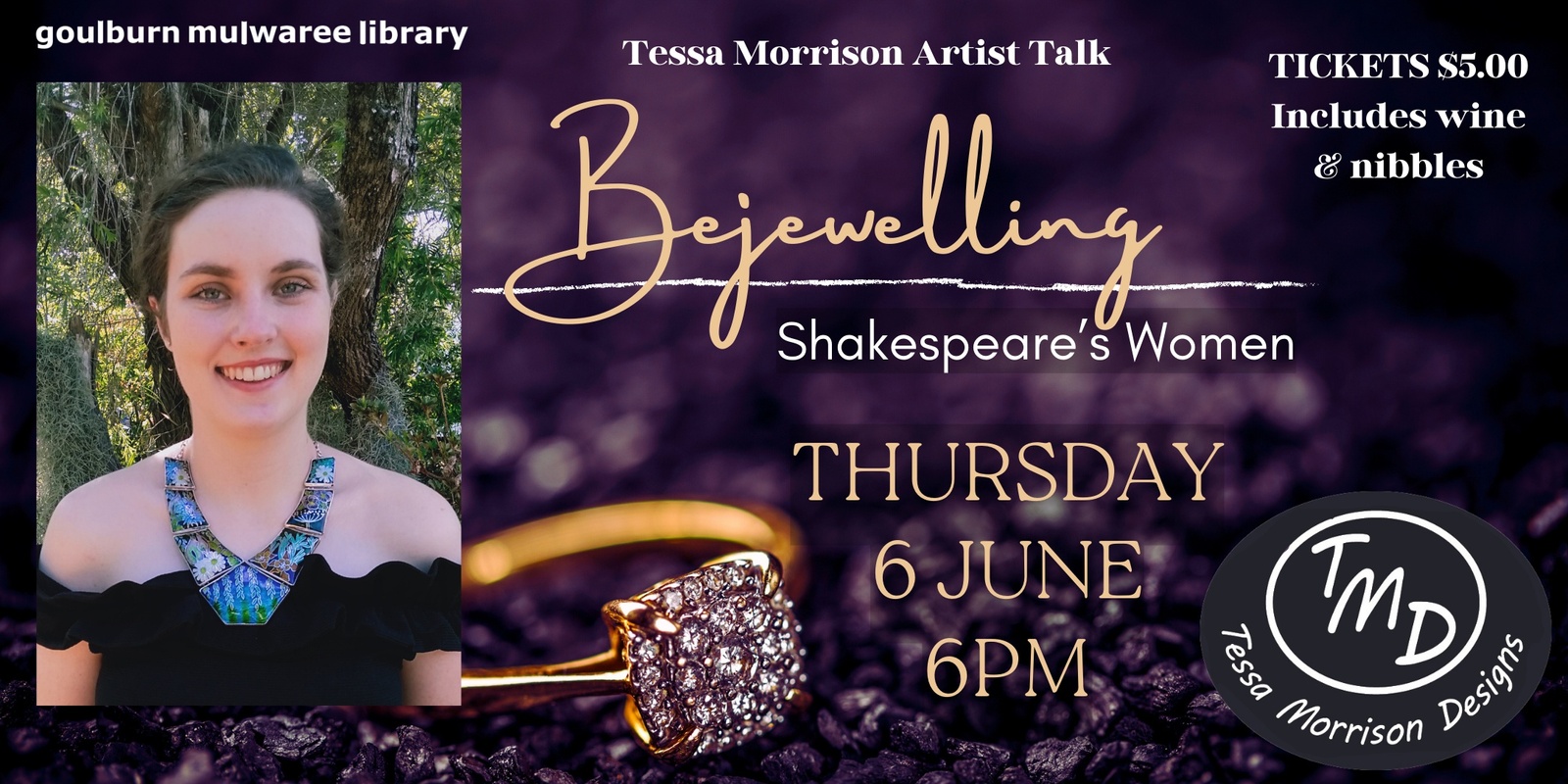 Banner image for Bejewelling Shakespeare's Women