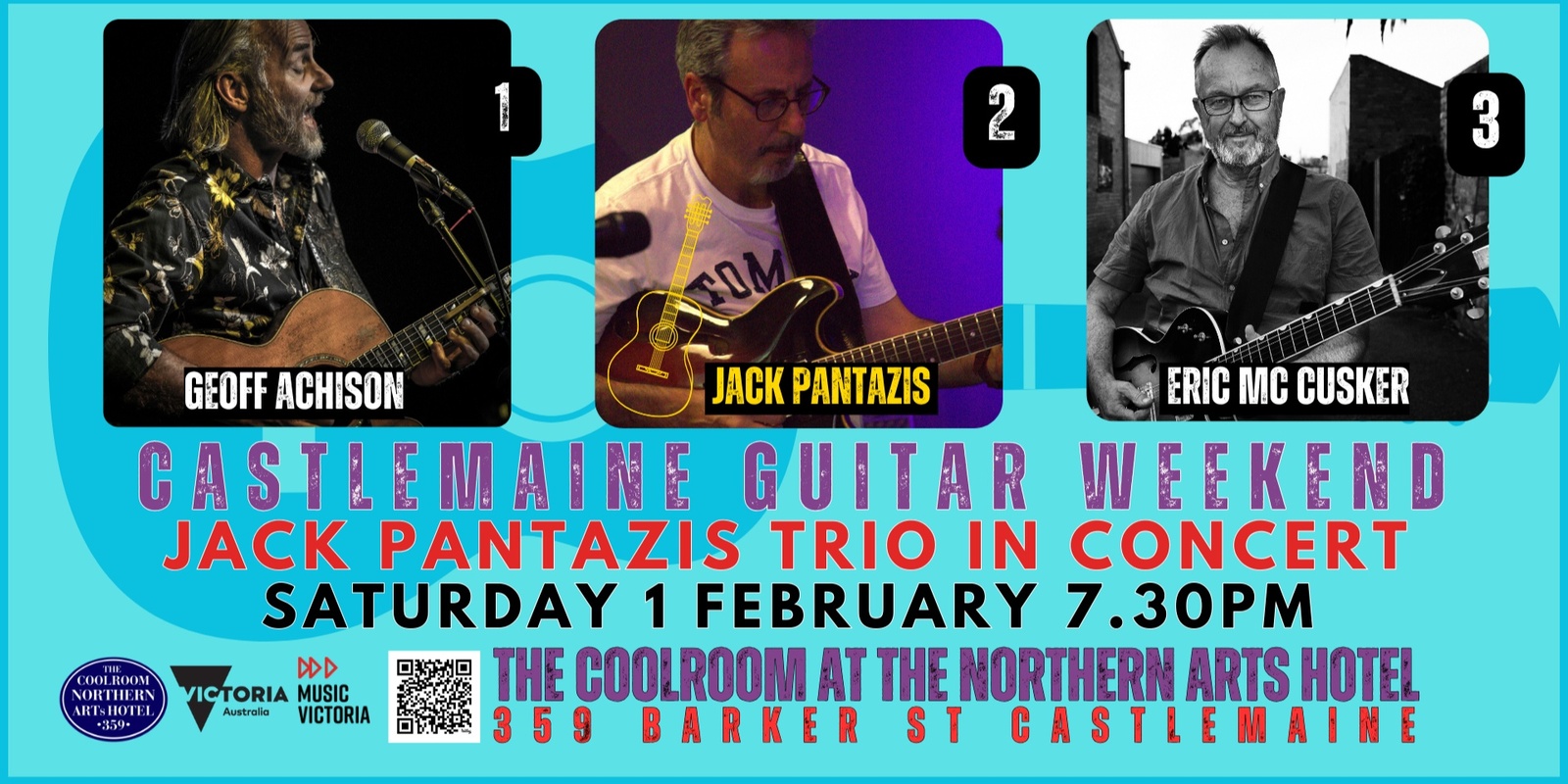 Banner image for Jack Pantazis Trio in Concert - Guitar Weekend