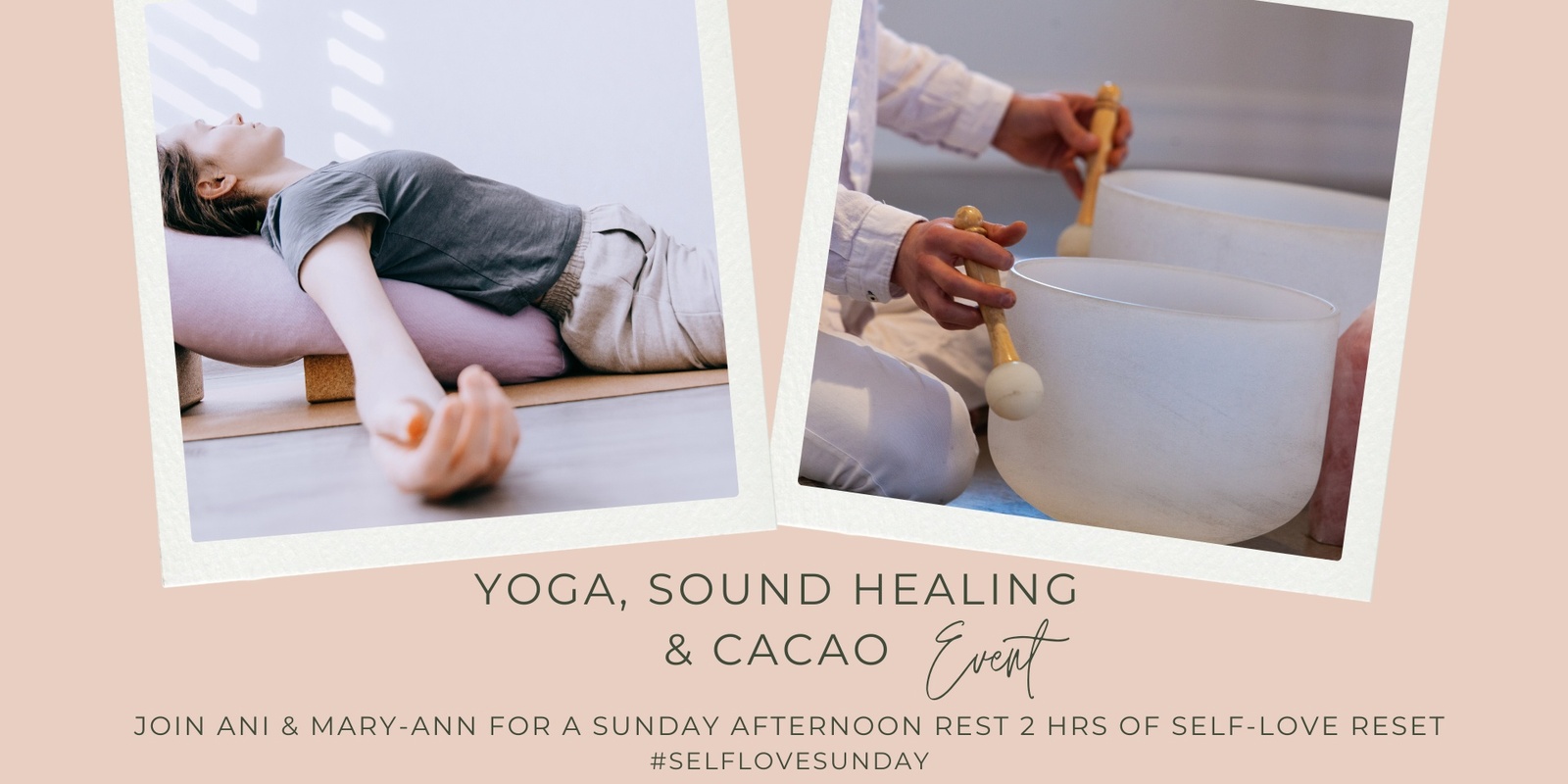 Banner image for Yoga, Sound Healing & Cacao 2hr event #selflovesunday | Glass House Mountains