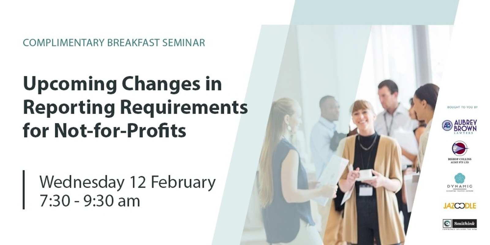 Banner image for Upcoming Changes in Reporting Requirements for Not-for-Profits Seminar