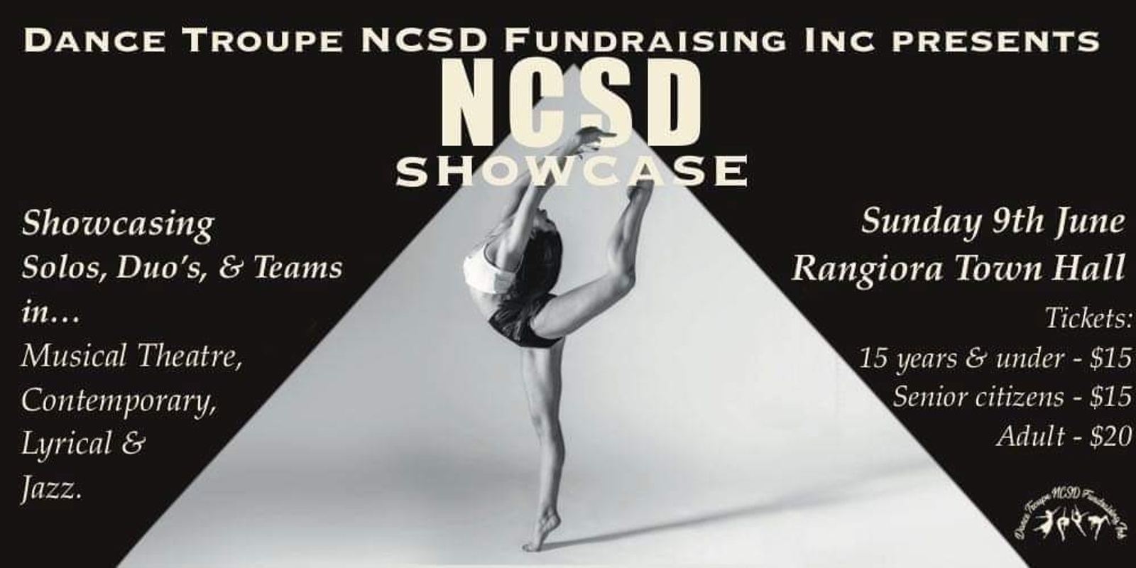 Banner image for Dance Troupe NCSD fundraiser: "Showcase 2024"