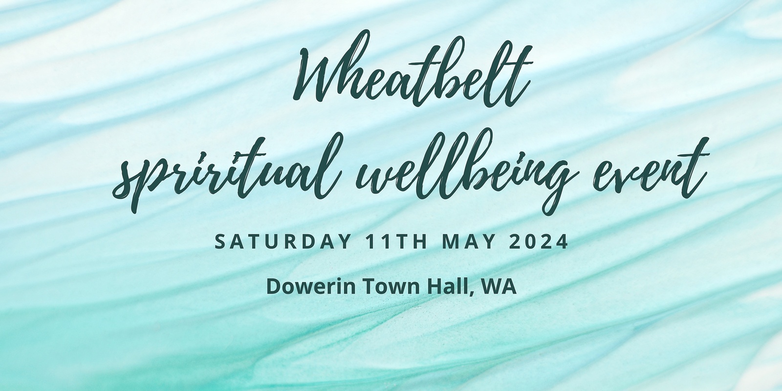 Banner image for  Spiritual Wellbeing Event