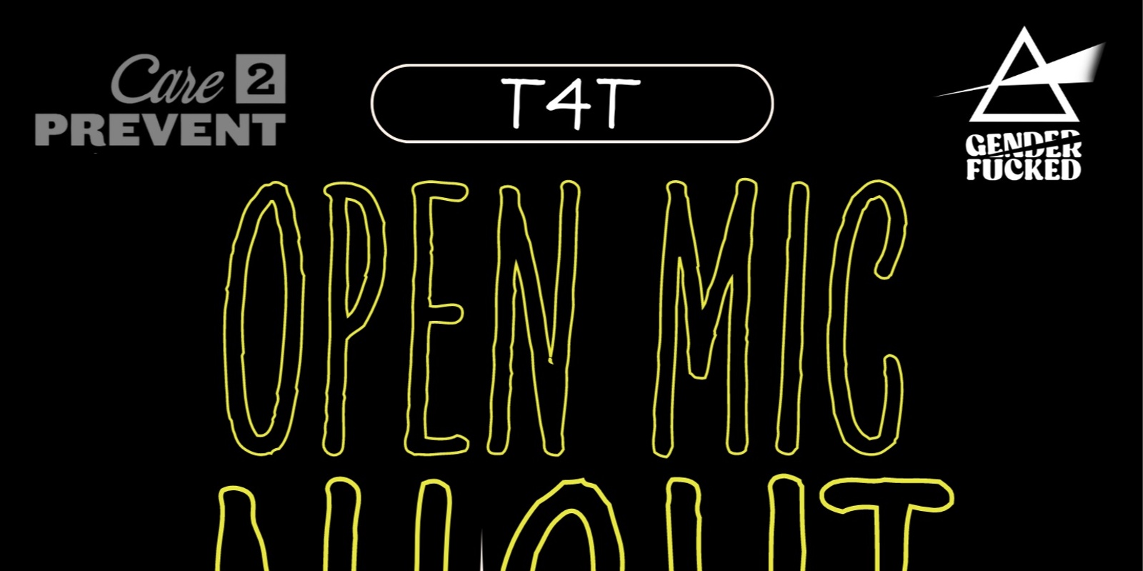 Banner image for T4T Open Mic (Honoring our Trancestors)