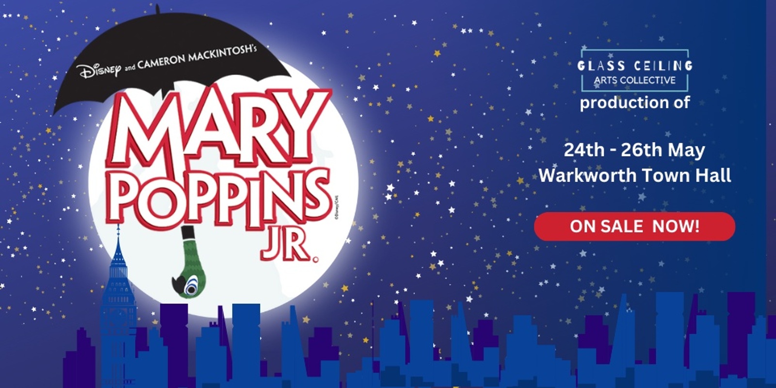 Banner image for Mary Poppins Jr in Warkworth (Rodney)
