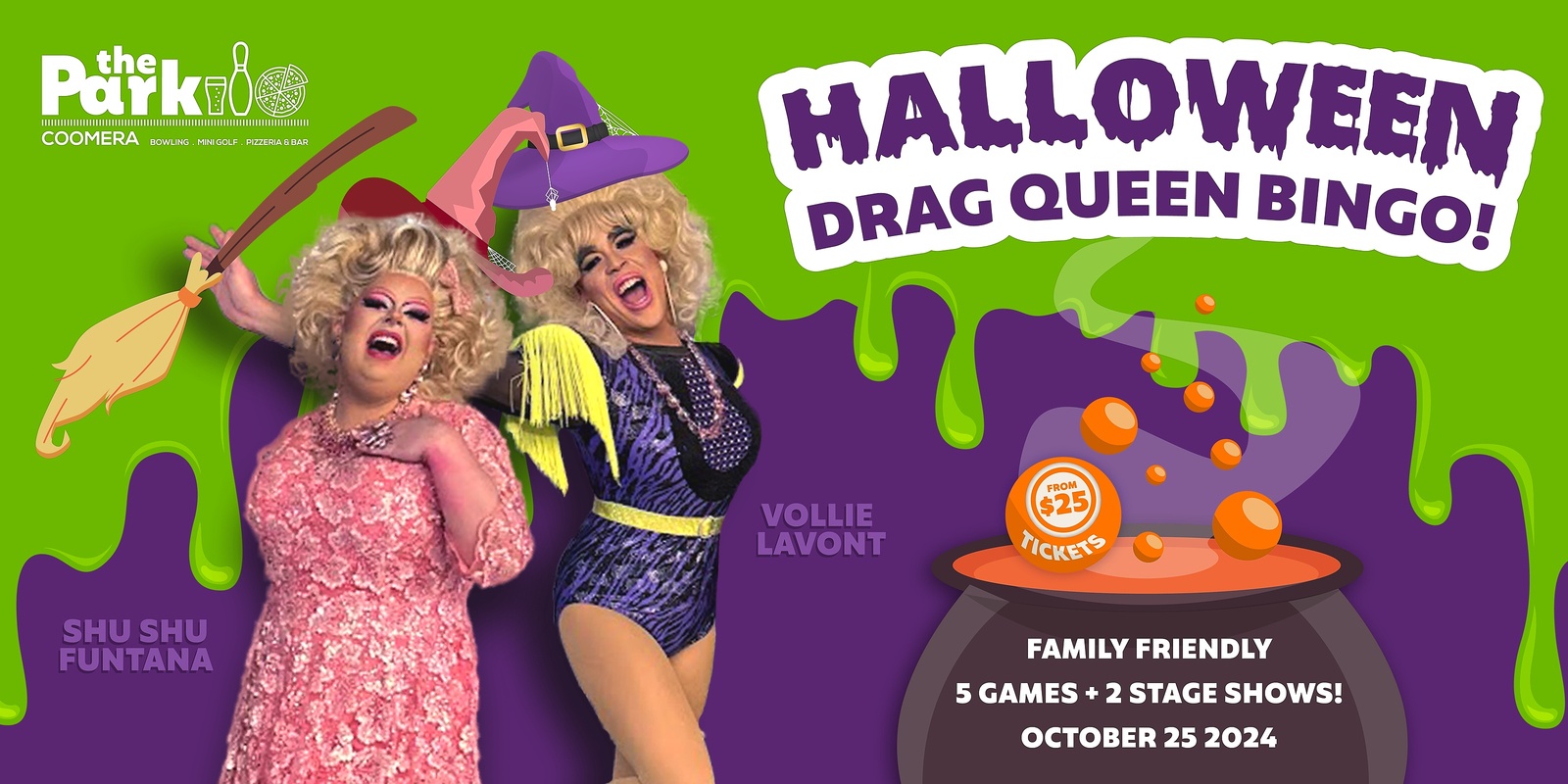 Banner image for Halloween Drag Queen Bingo - OCTOBER 2024