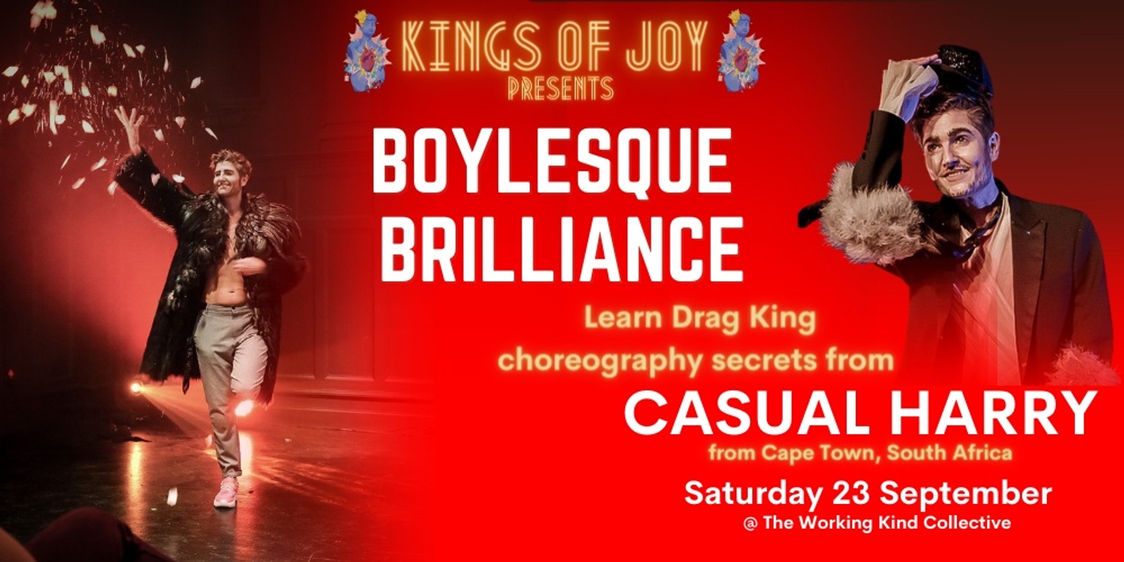 Banner image for Boylesque Brilliance: Choreo Secrets with Casual Harry