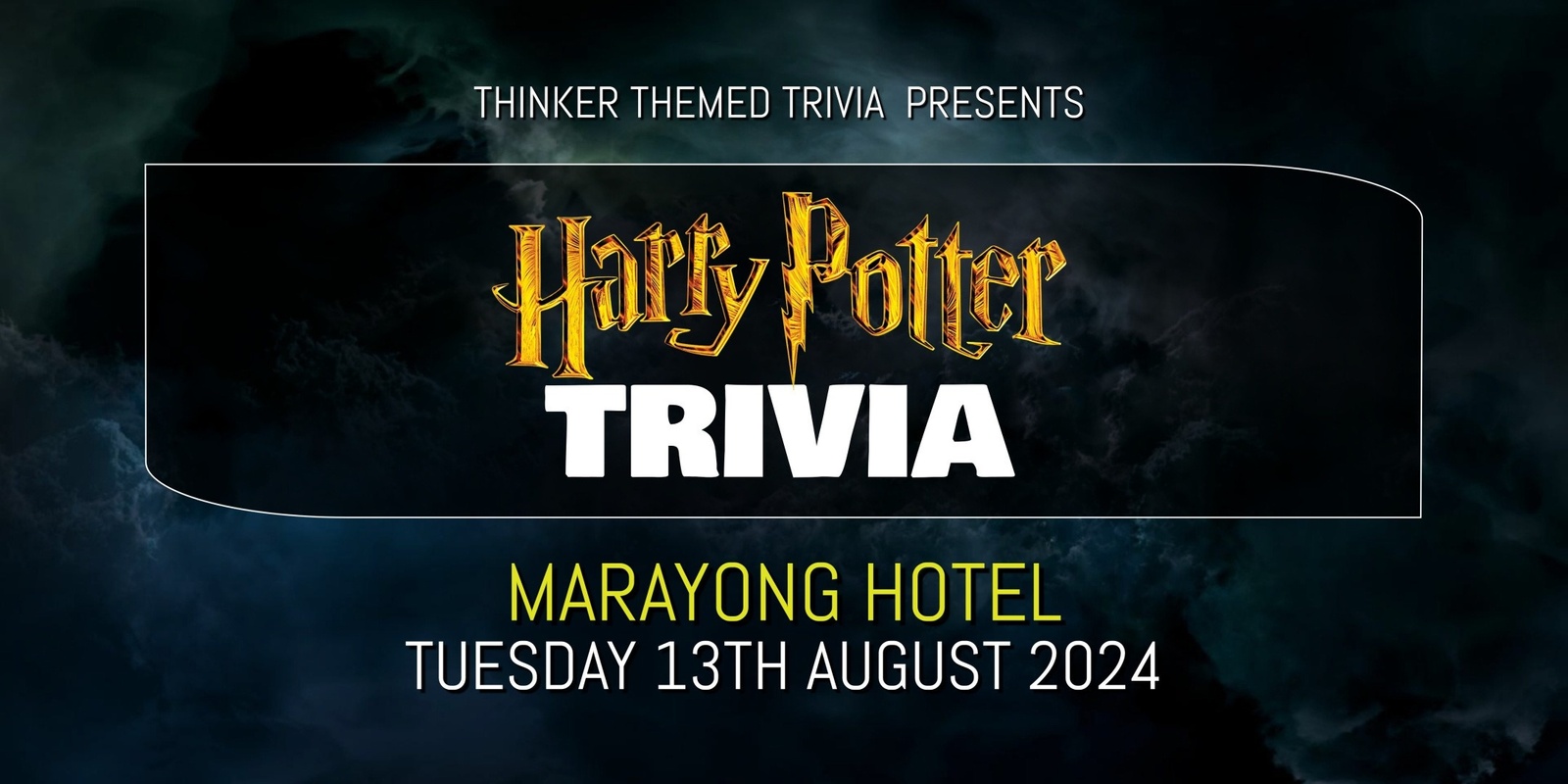 Banner image for Harry Potter Trivia - Marayong Hotel