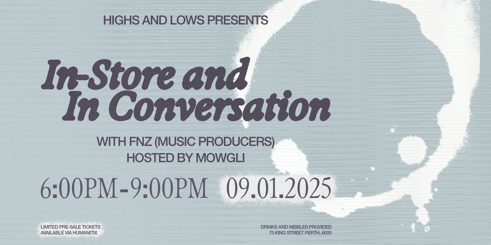 Banner image for In-Store & In Conversation | FNZ (Music Producers)