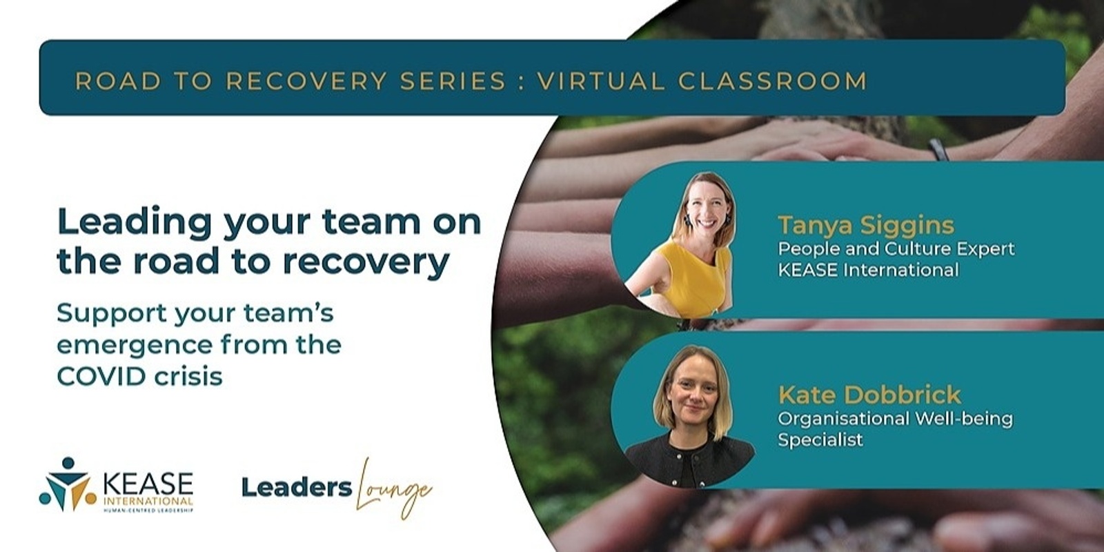 Banner image for ** SOLD OUT! ** Leading your team on the road to recovery - Virtual Classroom