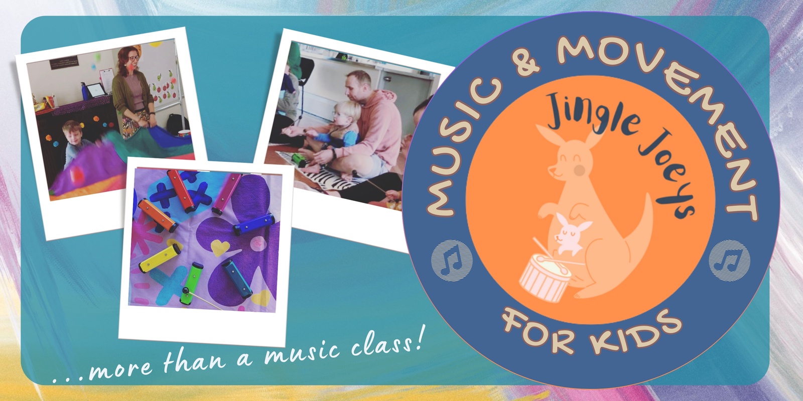 Banner image for Jingle Joeys | Music & Movement for kids | Afternoon Class for 4 - 8 year olds