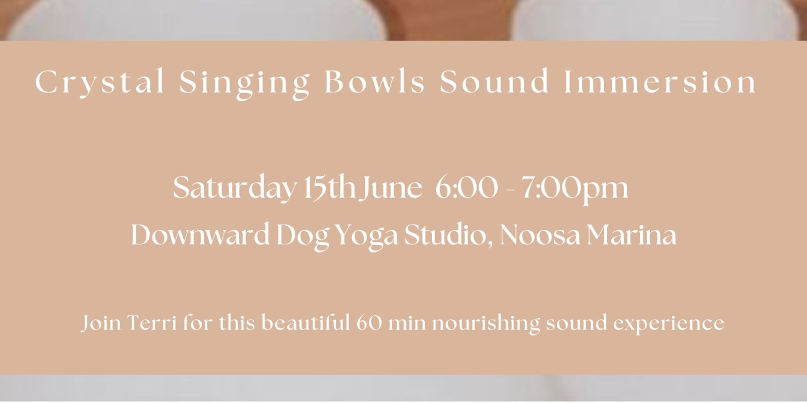 Banner image for Crystal Singing Bowls Sound Immersion