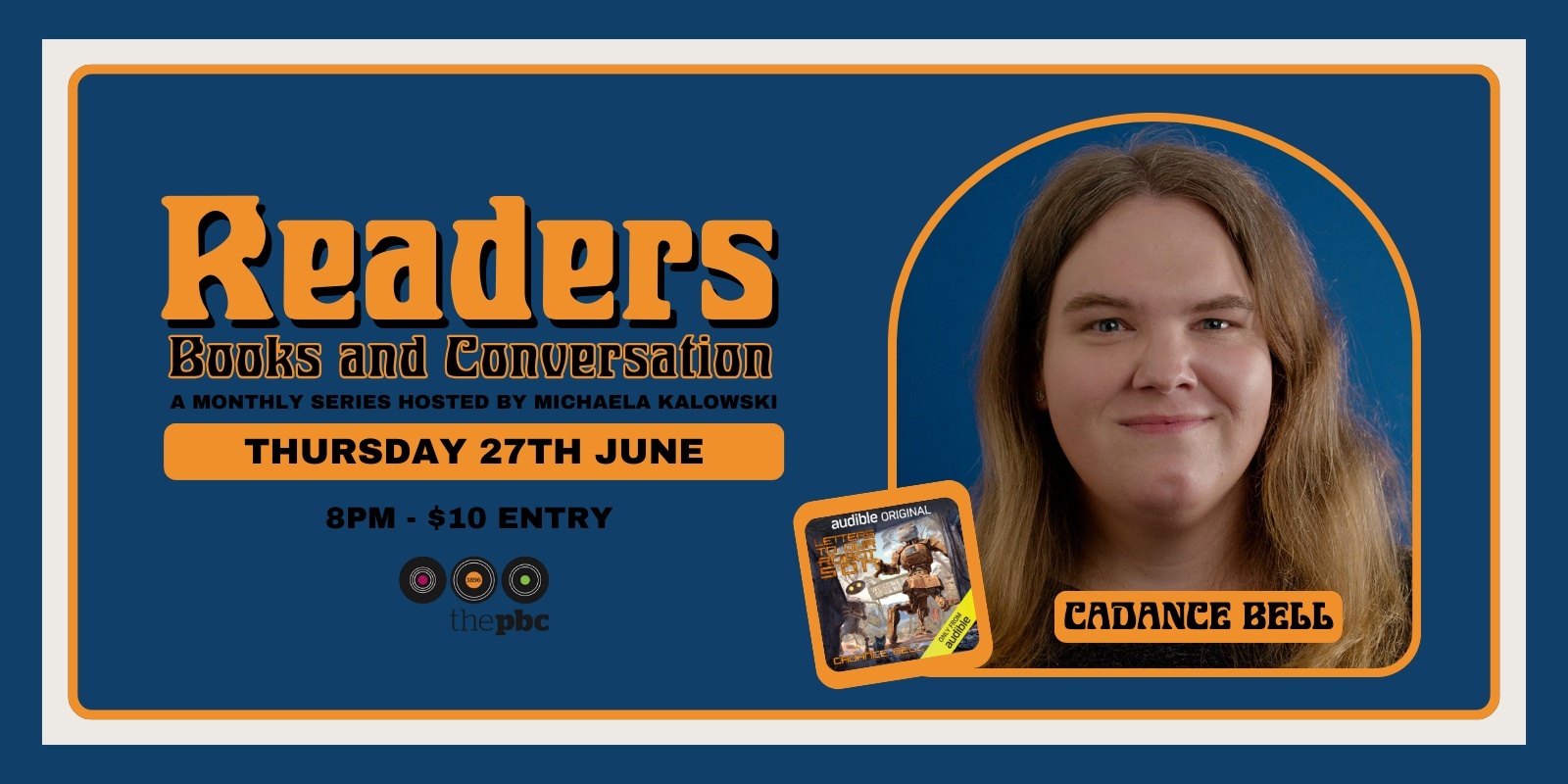 Banner image for Readers - Books and Conversation with Cadance Bell 