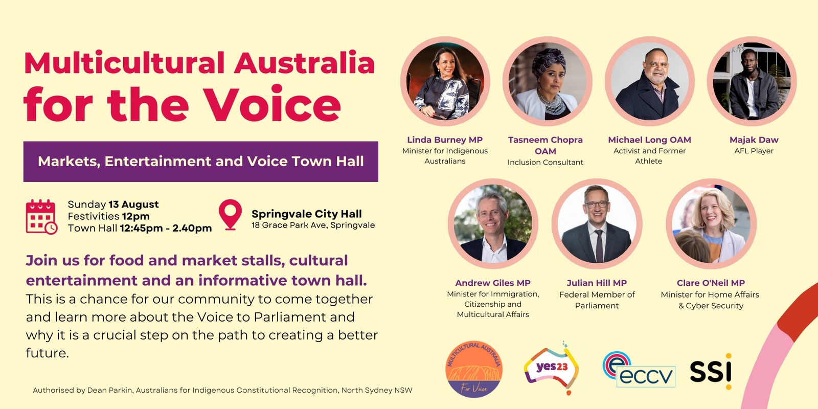 Banner image for Multicultural Australia for The Voice