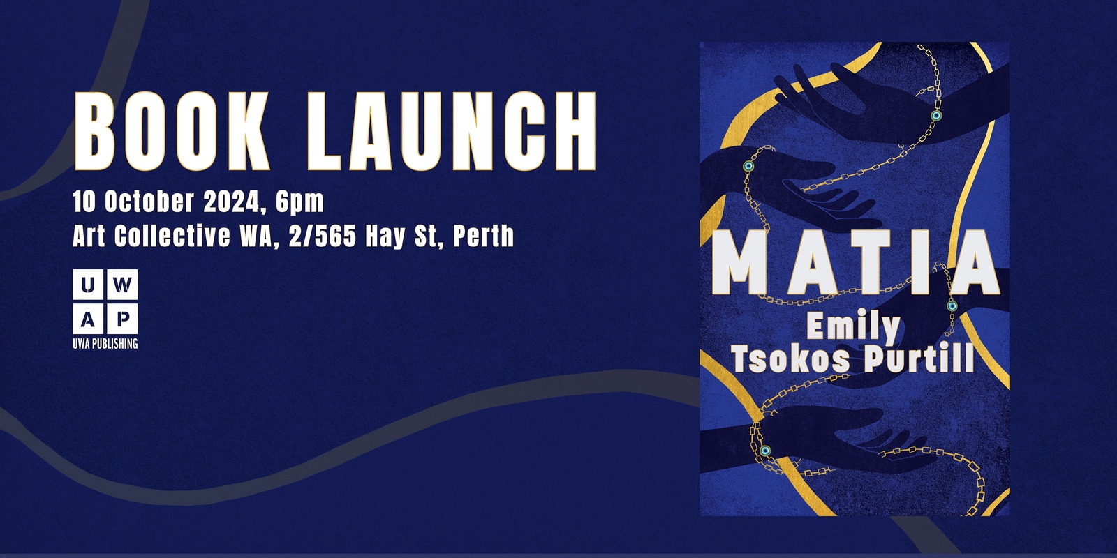 Banner image for Matia book launch