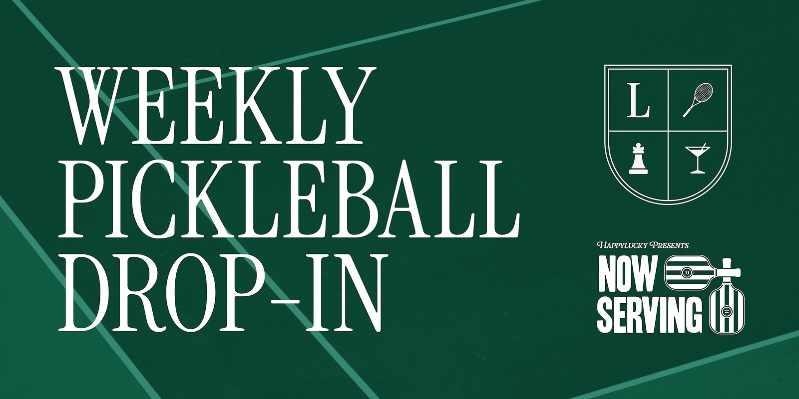 Banner image for Weekly FREE Pickleball Drop-In