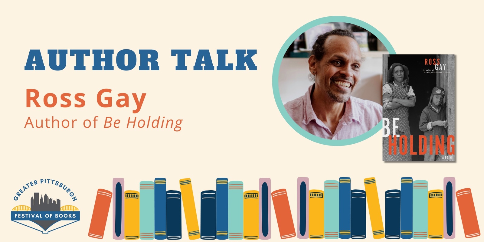 Banner image for Ross Gay Author Talk - CANCELED