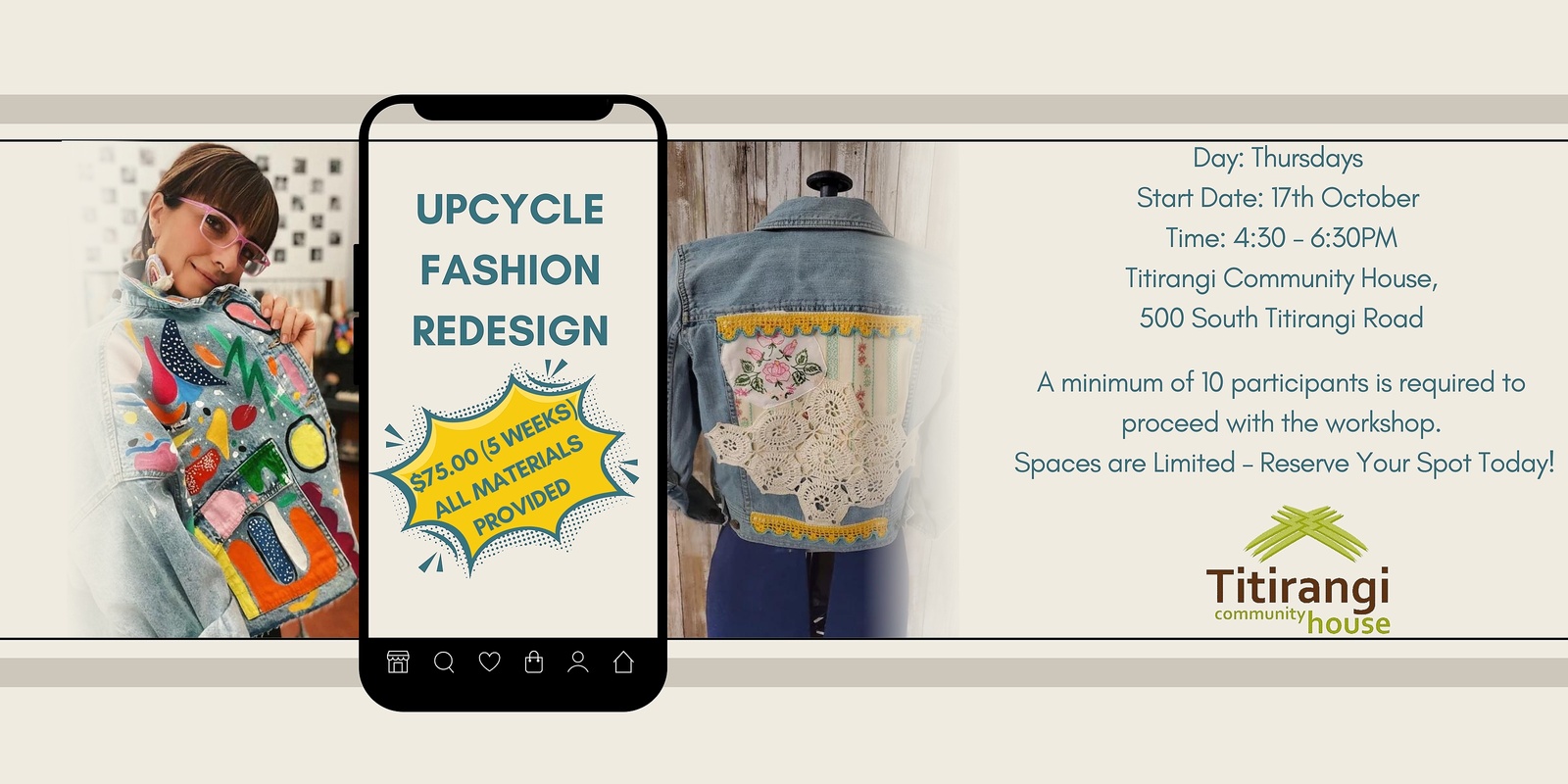 Banner image for Upcycle Fashion Redesign