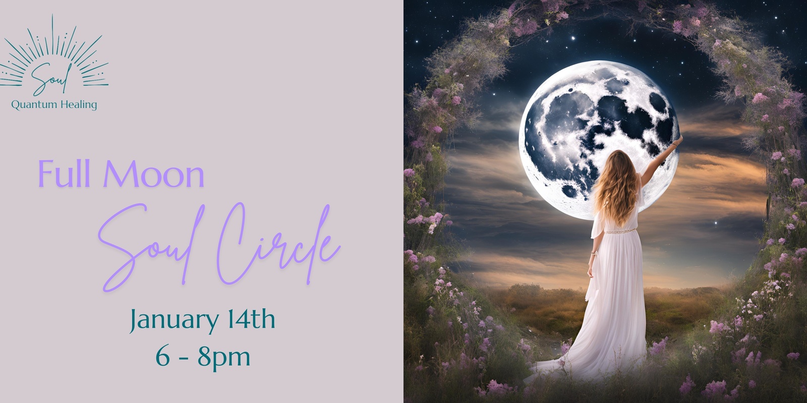 Banner image for Full Moon Soul Circle - ‘Illuminating YOU!’   