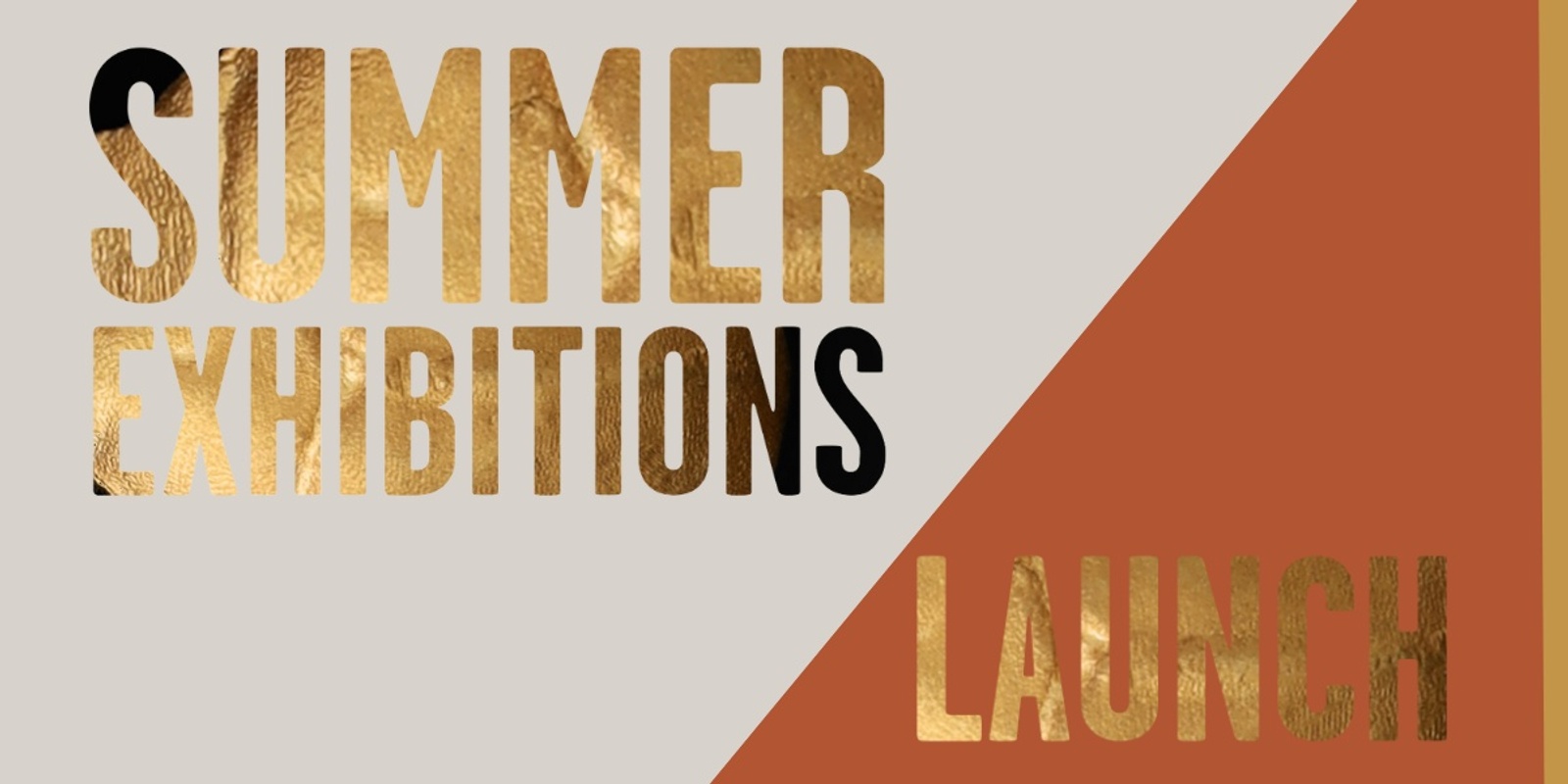 Banner image for Summer Exhibition Launch