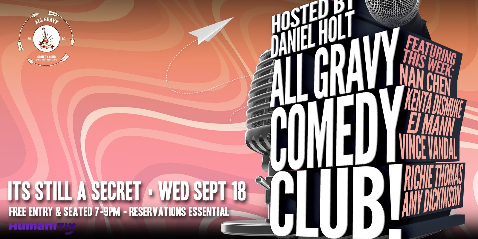 Banner image for All Gravy Comedy Club