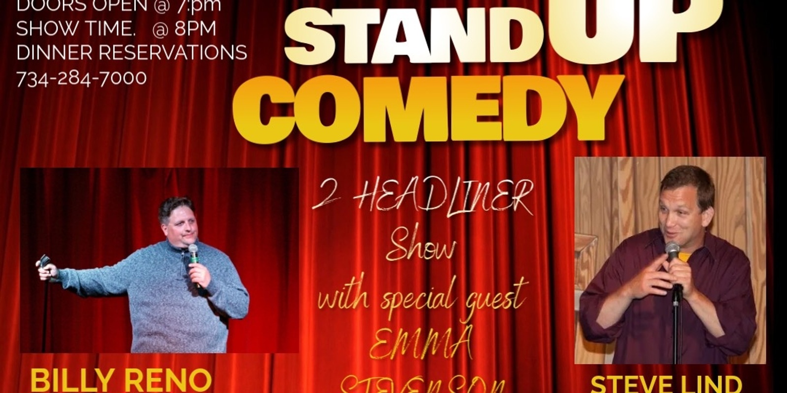 Banner image for COMEDY NIGHT @ CHAMPIONS SPORTS GRILL 