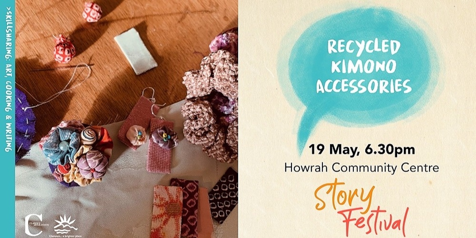 Banner image for Recycled Kimono Accessories Workshop