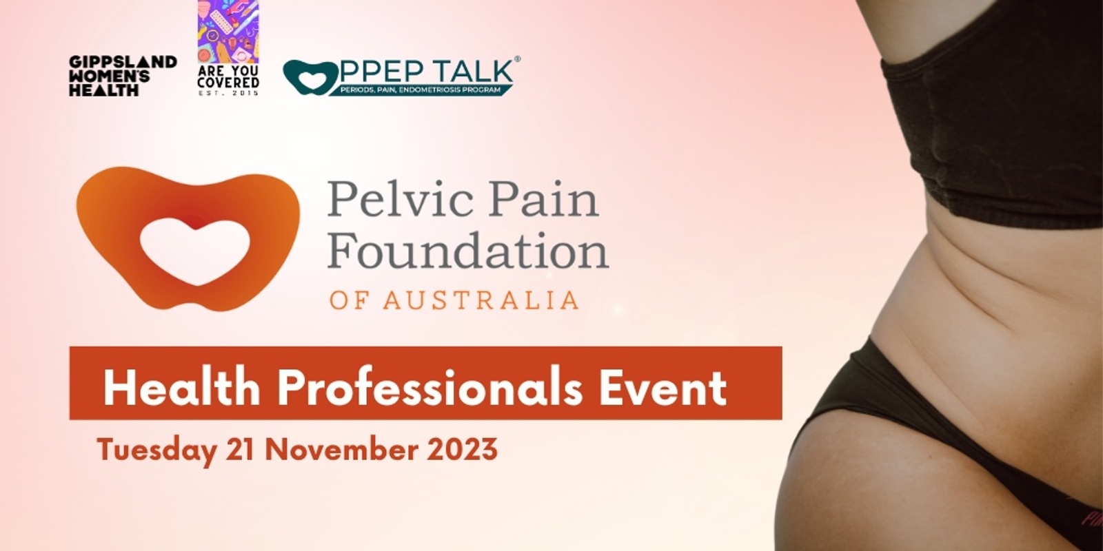 Banner image for Pelvic Pain Foundation of Australia - Health Professionals Event