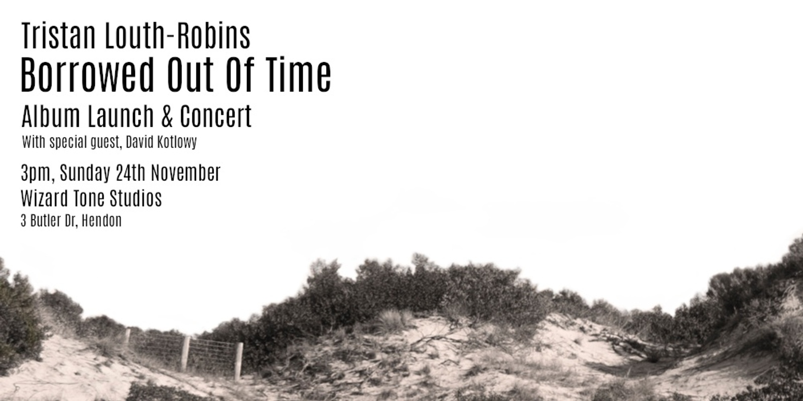 Banner image for Borrowed Out Of Time - Album Launch