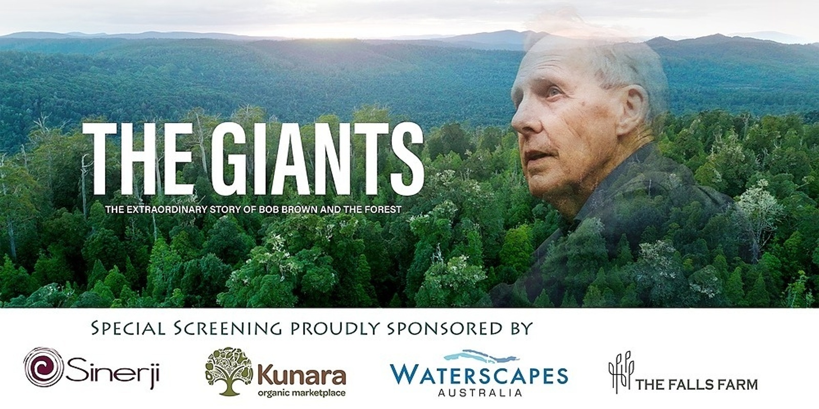 Banner image for The Giants : Conservation film & Talk ; A long overdue biopic of environmentalist Bob Brown