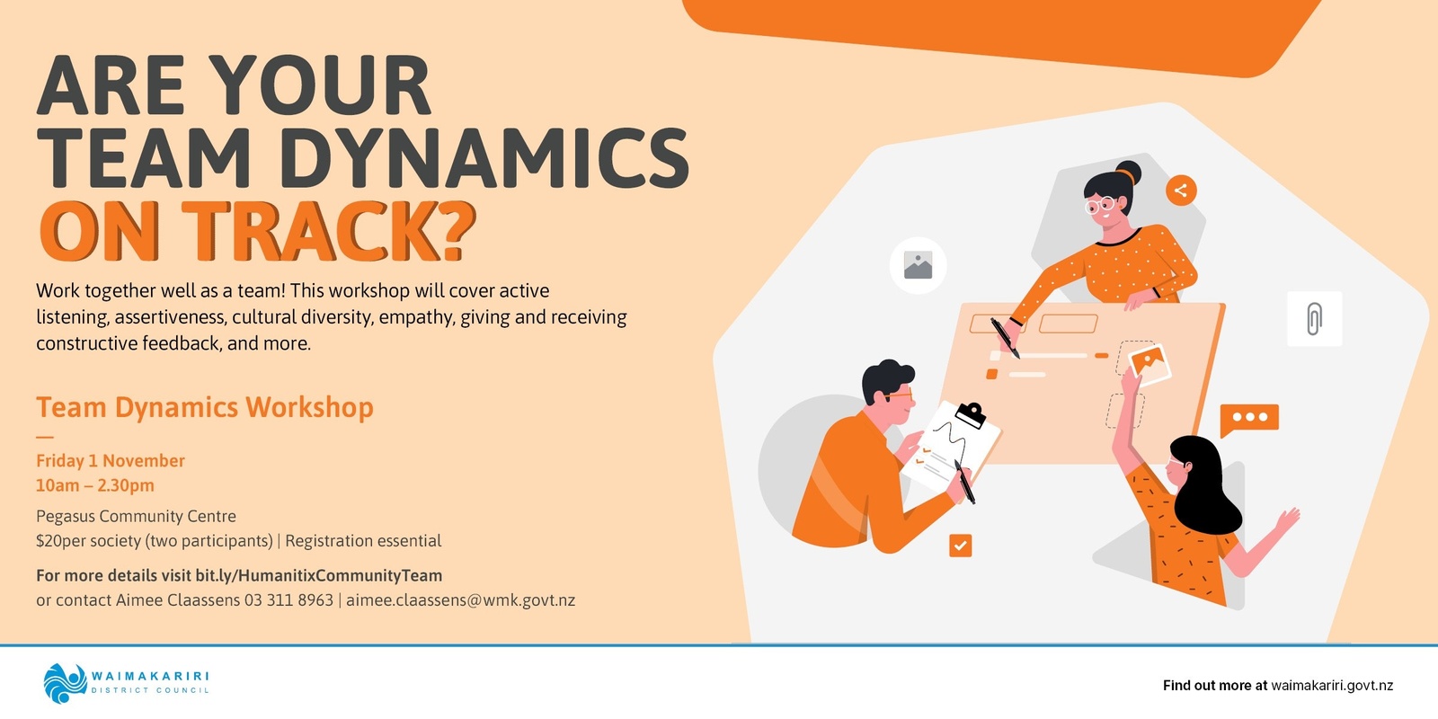 Banner image for Team dynamics: managing difficult conversations and elevating your team's communication skills