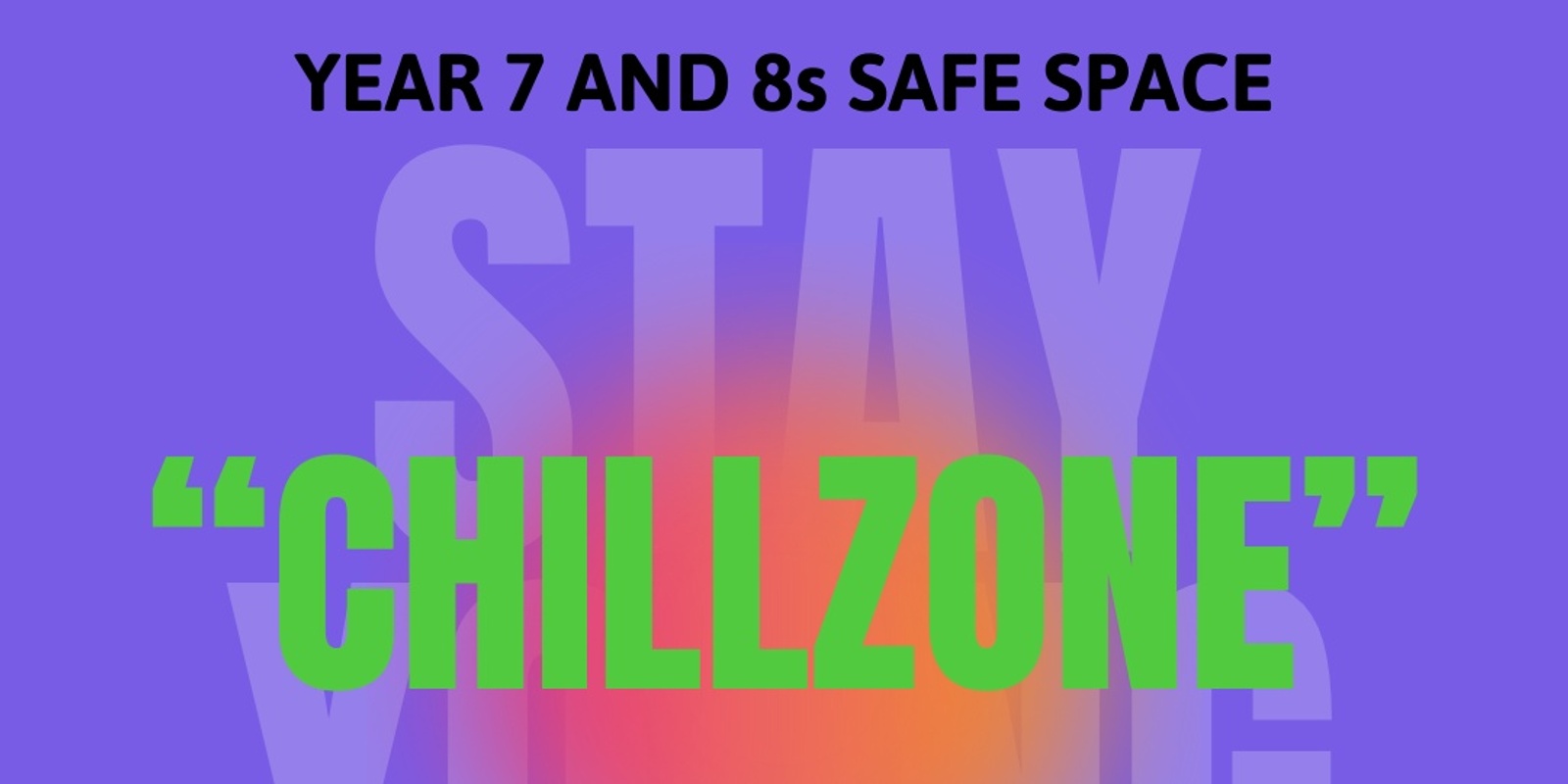 Banner image for CHILLZONE